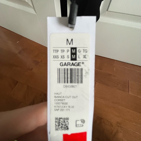 Garage Bianca corset top - Picture 6 of 6